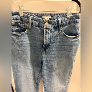 Good American Light Blue Straight Jeans